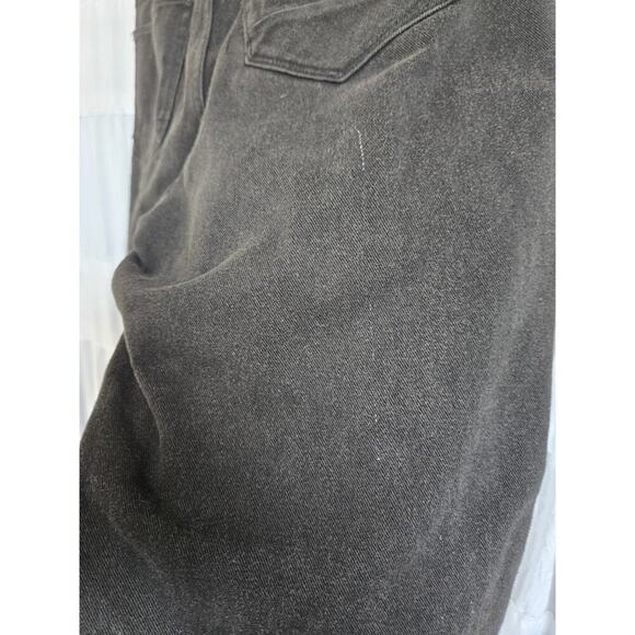 Sean John Mens Y2k 38x32 Black Original Garvey Dark Wash Denim Jeans Loose Baggy - Picture 10 of 11